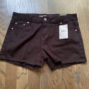 Black Nordstrom jean shorts